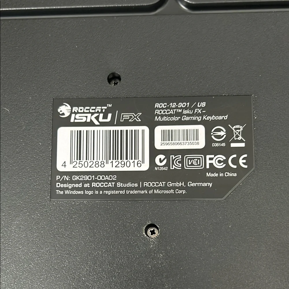 Roccat ISKU/FX Gaming Keyboard